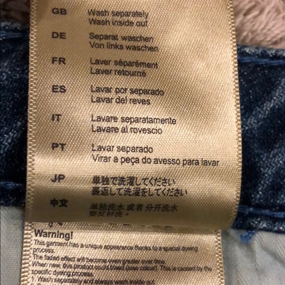 Scotch & Soda Embroidered Denim Shorts NWT - Picture 10 of 10